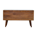 Chestnut Abstract Inlay Sideboard