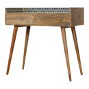 Bone Inlay Gallery Console Table