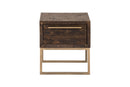 Raquel 1 Drawer End Table Alpine
