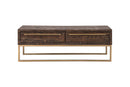 Raquel 2 Drawers Coffee Table Alpine