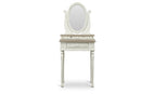 Calanthe Accent Dressing Table w/Mirror Baxton