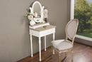 Calanthe Accent Dressing Table w/Mirror Baxton