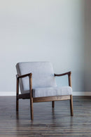 Easton Lounge Chair, Light Grey Alpine