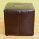 Calandra Bonded Leather Ottoman Baxton