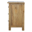 Country 3 Drawer Nightstand
