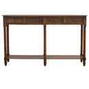 4 Drawer Hallway Console Table