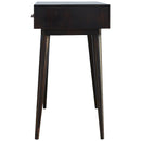 Walnut Open Shelf Writing Desk