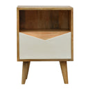White Envelope Nightstand