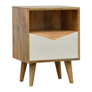 White Envelope Nightstand