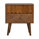 Chestnut Prism nightstand