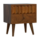 Chestnut Prism nightstand