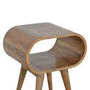 Circular Open Nightstand