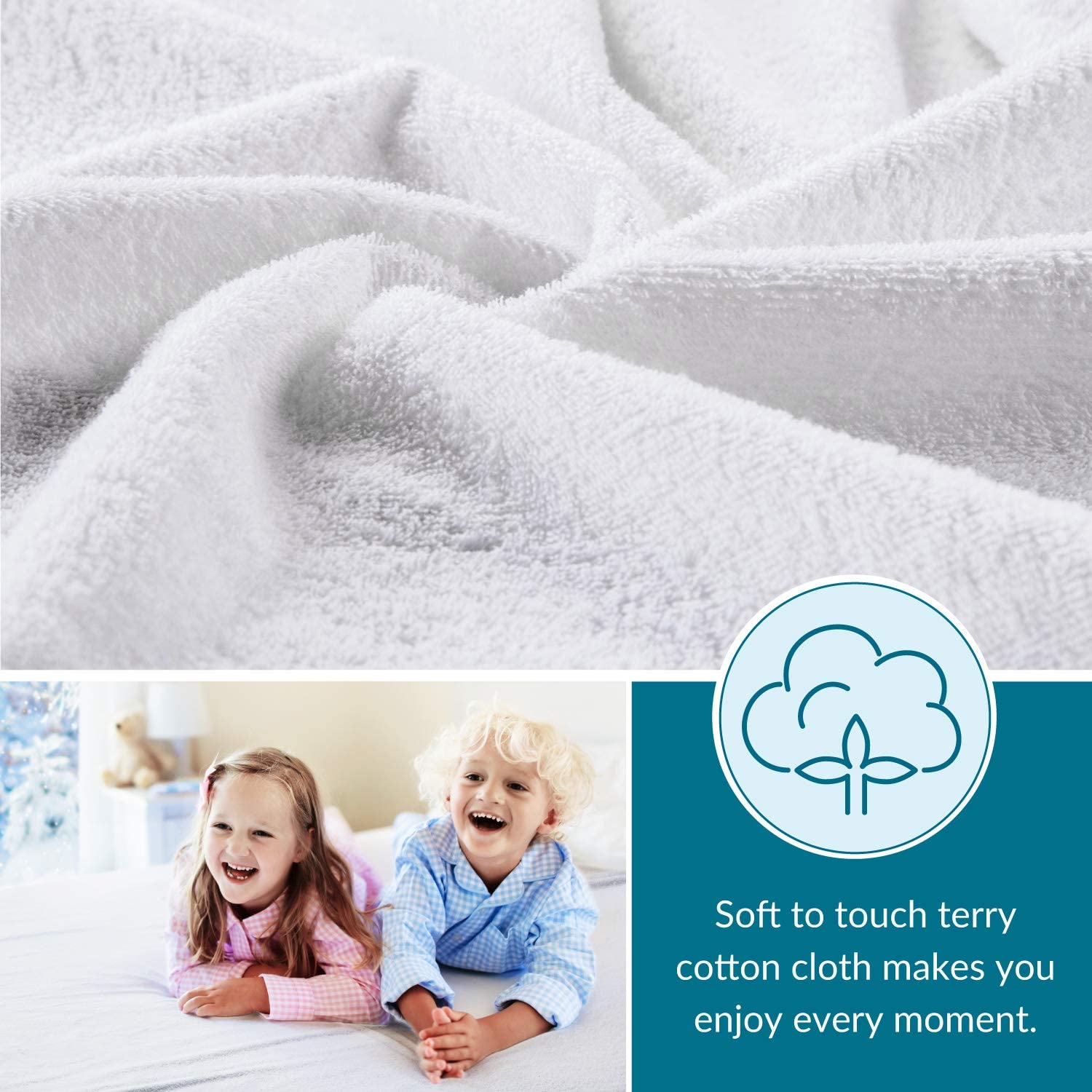 Classic Hypoallergenic Smooth Waterproof Mattress Protector