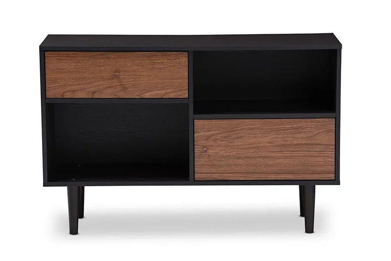 Auburn Mid-century Modern Scandinavian Style Sideboard Storage Cabinet iHome Studio
