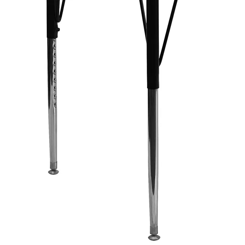 Sydney 24''W x 48''L Rectangular Thermal Laminate Activity Table - Standard Height Adjustable Legs iHome Studio