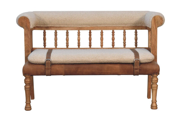 Entryway bench design with upholstered seat for hallway storage ideas