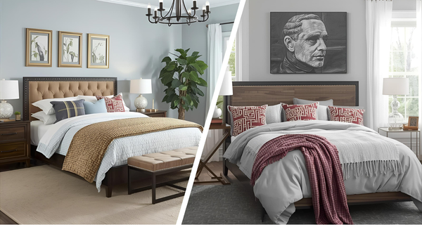 King vs Queen Bed: Size Chart, Room Layout & Design Tips