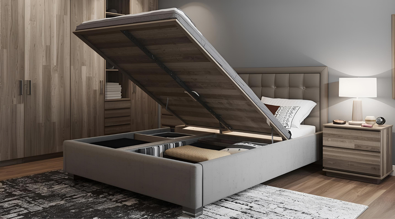 Under-Bed Storage Solutions: Bins, Drawers & Lifts