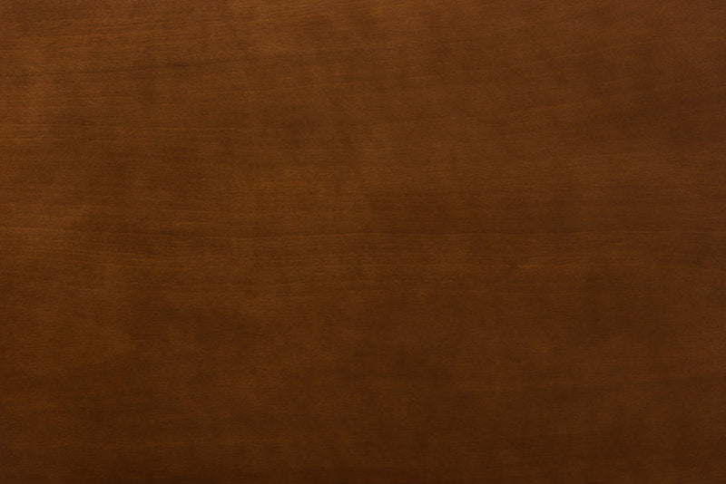 Papua Gray Fabric Upholstered and Walnut Brown 7-Piece Dining Set Baxton