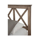 Carmel Full Size Bed, Headboard Only, French Truffle Alpine