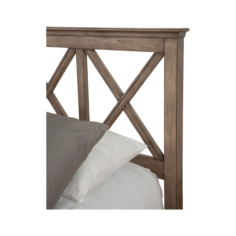 Carmel Full Size Panel Bed, French Truffle Alpine