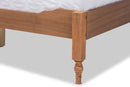 Haviland Rustic Ash Walnut Brown King Storage Bed w/Shelves Baxton