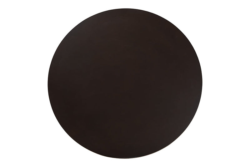 Nevan Moden Beige Fabric and Dark Brown 5-Piece Dining Set Baxton