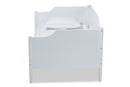 Ansa White Twin Size Daybed Baxton