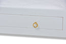 Ansa White Twin Size Trundle Baxton