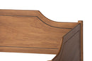 Ansa Walnut Brown Twin Size Daybed w/Roll-Out Trundle Bed Baxton