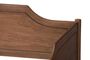 Ansa Walnut Brown Twin Size Daybed Baxton