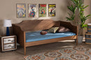 Ansa Walnut Brown Twin Size Daybed Baxton