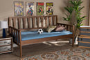 Telma Walnut Brown Twin Size Daybed Baxton