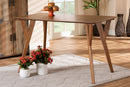 Benton Walnut Brown Dining Table Baxton