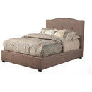 Gramercy Queen Tufted Upholstered Bed, Haskett/Jute Alpine