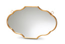 Blakes Antique Gold Finished Accent Wall Mirror Baxton