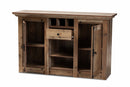 Landry Farmhouse Rustic 2-Door Dining Room Sideboard Buffet Baxton