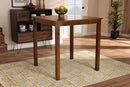 Aspen Walnut Brown Counter Height Pub Table Baxton