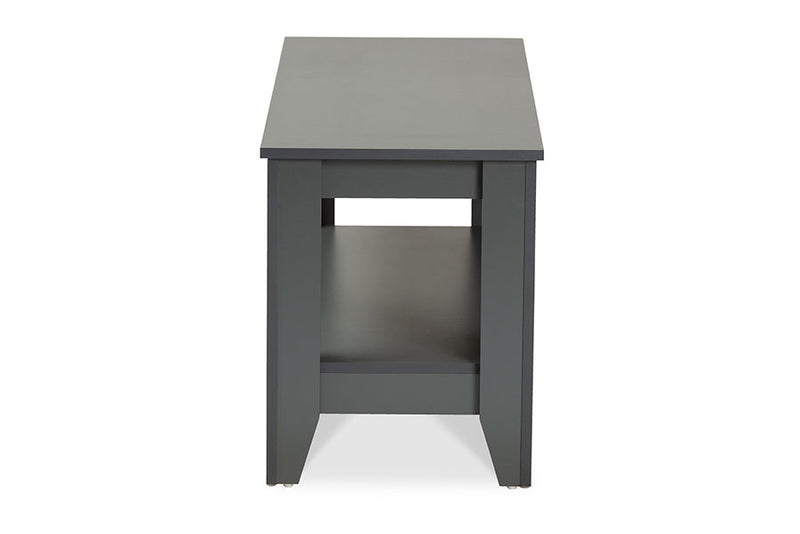 Pierce Gray Coffee Table Baxton