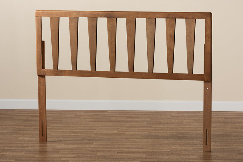 Scarlette Ash Walnut Full Size Headboard Baxton