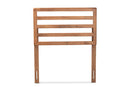 Beacon Ash Walnut Twin Size Headboard Baxton