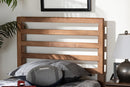 Beacon Ash Walnut Twin Size Headboard Baxton