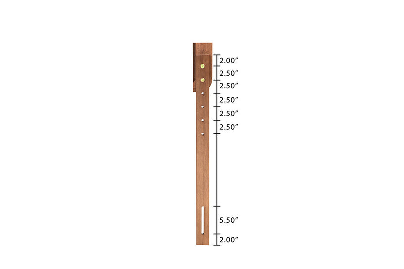 Beacon Ash Walnut Queen Size Headboard Baxton