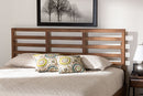 Beacon Ash Walnut King Size Headboard Baxton