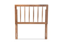 Valtina Ash Walnut Twin Size Headboard Baxton