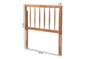 Valtina Ash Walnut Twin Size Headboard Baxton