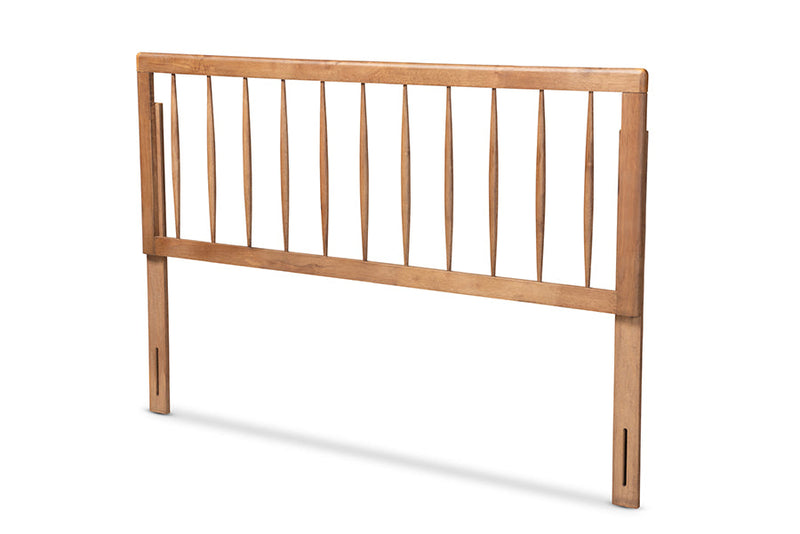 Valtina Ash Walnut Full Size Headboard Baxton