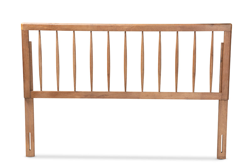 Valtina Ash Walnut Full Size Headboard Baxton