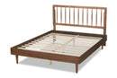 Gregory Ash Walnut Full Size Platform Bed Baxton