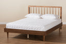 Gregory Ash Walnut Full Size Platform Bed Baxton